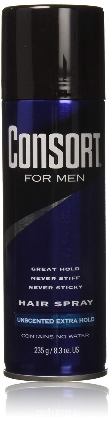ConsortFor Men Hair Spray Unscented Extra Hold 830 oz Pack of 3