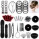 Winkeyes Hair Styling Set  DIY Hair Braiding Tool Kit with Hair Modelling Accessories for Simple and Fast Spiral Braids