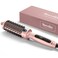 TerviiixThermal Brush Get Blowout Look Quick Heating Hot Brush Ceramic Tourmaline Ionic Curling Brush Heated Curling Iron Digital Display 9 Temperatures Curling Wand Dual Voltage 15 Inch