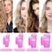 34Pcs Hair Roller Set with Clips SelfGrip Hair Rollers for Volume Salon Hairdressing Curlers and DIY Hairstyles 4 Sizes Rollers Hair Curlers in a Storage Bag