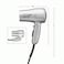Conair 1875 Watt Compact Dual Voltage Travel Hair Dryer with Folding Handle Grey