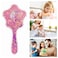 Little Girls Hair Brush Easily Brushed Through TanglesNo LiquidGlitter Confetti Unicorn Gifts Play for Kids Age 38pink