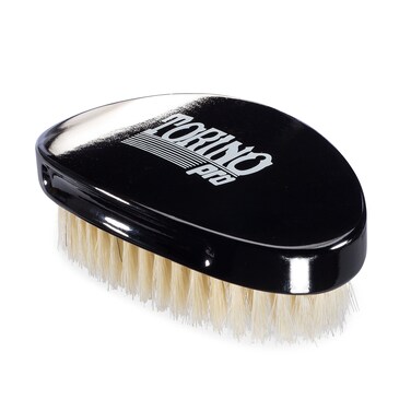 Torino Pro Wave Brush 660 By Brush King  Soft Curve 360 Waves Palm Brush  True Texture Soft  Great for Laying Down Frizz  PolisherFinisher