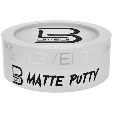 L3 Level 3 Matte Putty  Grooming Hair Product for Women and Men  Hair Texturizing Putty with Matte Finish 5 Oz