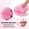 Jumbo Foam Sponge Hair Roller Soft Sleeping rollers Curvy Wavy Hairstyle Curling Hair Styling Tools 24 Pieces Use For Long Hair Short Hair Ladies And Children 2X275pink