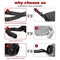 Bonnet Hood Hairdryer Attachment  Upgraded Hair Dryer Bonnet with Chin Strap and Longer Extended Hose More Easy to Enjoy Styling Curling and Hair Deep Conditioning Free Carrying Case Hooded Dryer