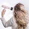 LANGE HAIR Le Styliste Luxe Digital Luxury Hair Dryer  Quiet Brushless Blow Dryer with Diffuser  Hairdryer with 4 Heat  2 Speed Settings  Ion Technology  Best Hair Dryer for Blowouts Blush