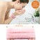 DOMMAREHeadband For Washing Face Bubble Skincare Spa Headbands For Women Wristband Set Makeup Hairband Teen Girl Gifts Terry Cloth Puffy Get Ready Hair AccessoryPink