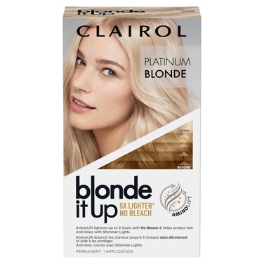 ClairolBlonde It Up Permanent Hair Dye Platinum Blonde Hair Color Pack of 1