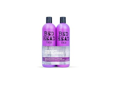 TIGITigi Bed Head Dumb Blonde Shampoo  Reconstructor Conditioner Duo Pack 50 Oz