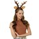 FuncredibleFuncredible Deer Antlers Headband with Tattoo  Reindeer Antlers  Deer Costume  Halloween Headbands for Women  Halloween Costumes for Women