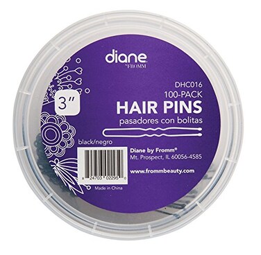 Diane 3 inch Hair Pins 100 pack black DHC016