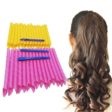 Orgrimmar30PCS Magic Hair Curlers Curls Styling Kit DIY No Heat for Extra Long 55 cm 2165 inch
