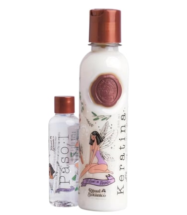 Ritual Botnico Keratina Orgnica 250 ML  Aporta Brillo Sedosidad y Nutricin  Botox Capilar sin Formol  Hair Straightener con 12 Aceites Naturales