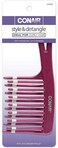 CONAIRStyling Essentials Style  Detangle Comb 1 ea Pack of 3