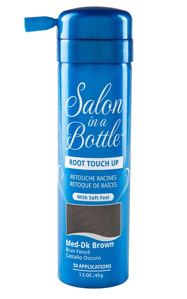 Salon In A Bottle  Instant Temporary Root Concealer Spray To Cover Up Roots And Gray Between Salon Trips  Professional Quality Spray Bottle For Hair Products For Women And Men  MediumDark Brown