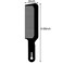3 Pack Barber Combs  Hair Cutting Combs for Clippercuts Flattops Black