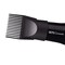 1875 Ceramic Hair Dryer Powerful Fast Drying MultiSetting with Comb Attachment Additional Detangler Included Slide Bar Switch Compact for Home  Travel Black