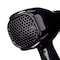 1875 Ceramic Hair Dryer Powerful Fast Drying MultiSetting with Comb Attachment Additional Detangler Included Slide Bar Switch Compact for Home  Travel Black