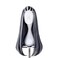 ArtjosyAnime High School Ponytail Cosplay Wigs for Women Long Straight Black Mixed with White Synthetic Wigs for Girls Party Heat Resistant Full Machine Made Character Costume Wig in The Halloween