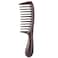 BRUSHZOO Wide Tooth Wooden Comb for Women Men  Curly Thick Long Hair Detangling and Scalp Massager for Hair Growth