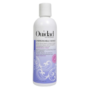 OUIDAD Unbreakable Bonds Bond Building Conditioner for Curly Hair  Fragrance Free  85 oz