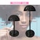 Wig Stand 1PC Adjustable Height Portable Wig Holder Stands NonSlip Wig Head Holders Sturdy Plastic Wig Head Stand for Multiple Wigs and Hats Styling Drying Display Black