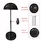 Wig Stand 1PC Adjustable Height Portable Wig Holder Stands NonSlip Wig Head Holders Sturdy Plastic Wig Head Stand for Multiple Wigs and Hats Styling Drying Display Black