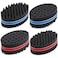 4 Pcs Small Holes Hair Twist Sponge Barber Curl Sponge Brushes for Dreads Locking Afro Curl Coil Comb Care Tool