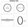 1200 Pack Mini Rubber Bands Soft Elastic Bands Small Tiny Hair Ties for Toddlers Kids Audits Ponytails Braids Wedding Hairstyle  Black