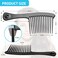 Wide Tooth Comb Large Thickened Hair Comb Shower Combs for Wet Curly Straight Hair Round Comb Teeth no Hair Damage Black