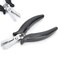 Fusion Bond Crusher Tool for Keratin Hair Extensions Pliers for Micro Rings Beads Black Hair Extensions opener and Removal Tool Professional Hair Extension Tool 1pc Black
