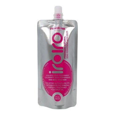 iroiroPremium Natural SemiPermanent Hair Color 310 Neon Pink 8oz