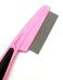 Multifunctional Stainless Steel FineToothed Dandruff Comb Professional Scalp Care Tool Suitable for Children and Adults Pink