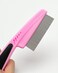 Multifunctional Stainless Steel FineToothed Dandruff Comb Professional Scalp Care Tool Suitable for Children and Adults Pink