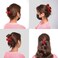 Hair Claw Clips for Women and Girls4PCS Large Medium and Small Fit Thin Hair and Thick HairStrong Hold Jaw Clips for Femal Hair Styling Accessories