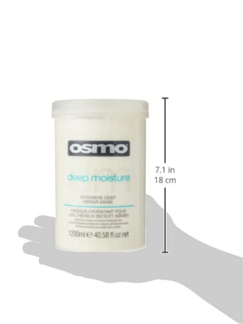 OsmoIntensive Deep Repair Hair Mask for Restoring Moisture and Conditioning Hair and Creating Beautiful Healthy Naturally Glossy Hair Size 1200ml