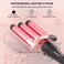 Curling Iron Set 5 in 1MAXT Curling Wand Set Interchangeable Triple Barrel Curling Iron and Curling Brush Ceramic Barrel Wand Curling Iron035125