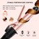 Curling Iron Set 5 in 1MAXT Curling Wand Set Interchangeable Triple Barrel Curling Iron and Curling Brush Ceramic Barrel Wand Curling Iron035125