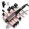 Curling Iron Set 5 in 1MAXT Curling Wand Set Interchangeable Triple Barrel Curling Iron and Curling Brush Ceramic Barrel Wand Curling Iron035125