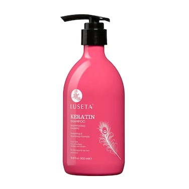 Luseta Keratin Shampoo for Dry Damaged Hair Smoothing  Nourishing for Color Treated Hair 169 Oz