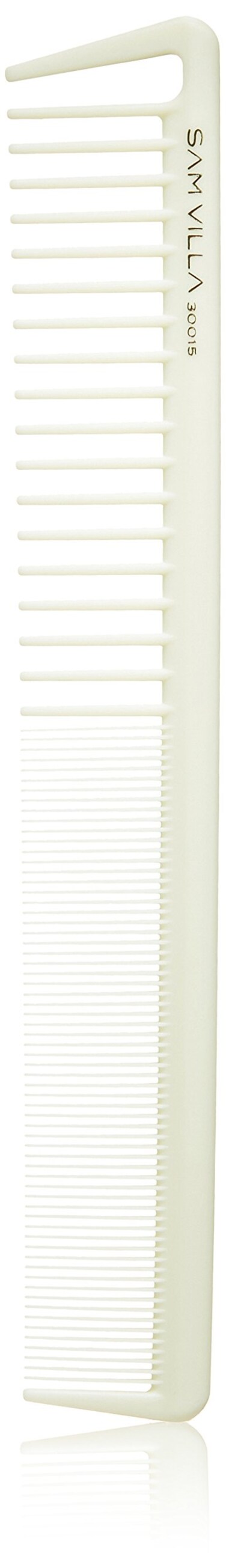 Sam Villa Signature Series Professional Short Cutting  Hair Parting Comb