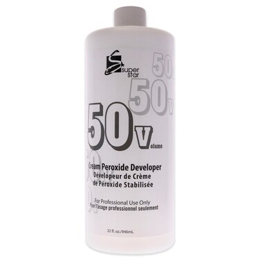 Super Star 50 Volume Cream Peroxide Developer by Marianna for Unisex  32 oz Cream