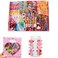 786 pcs Colorful Hair Clips Ties Ponytail Holders Rubber Bands for Girls and Toddlers Hair Accessories Set