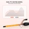 9mm Thin Curling Iron Ceramic 38 Inch Small Barrel Curling Wand for Long  Short Hair LCD Display with 9 Heat Setting Include GloveGolden