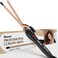 9mm Thin Curling Iron Ceramic 38 Inch Small Barrel Curling Wand for Long  Short Hair LCD Display with 9 Heat Setting Include GloveGolden