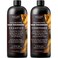Hair Thickening Shampoo and Conditioner Set  Volumizing  Growth Support with DHT Blockers Biotin Keratin Tea Tree Oil Caffeine Saw Palmetto Extract  Men  Women  16 fl oz Each
