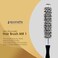 SPORNETTE75 Inch Mini Rounder Brush mr1 Small Round Hair Brush  Metal Thermal Barrel And Boar And Nylon Bristles For Blow Drying Styling And Volume To Short Hair And Bangs For Men And Women