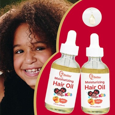 Natural Baby Kids Hair Care Products  Extra Strength Growing  Nourishing Serum with Black Seed Oil for Powerful Thick Full Hair Growth