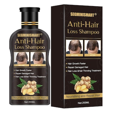 Hair Growth ShampooAntiHair Loss ShampooHair Thickening Shampoo Helps Stop Loss for Stronger Thicker Longer